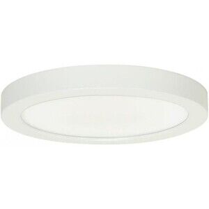 Satco S21514 Transitional LED Flush Mount in White Finish, 1.00 inches, 9 Inches